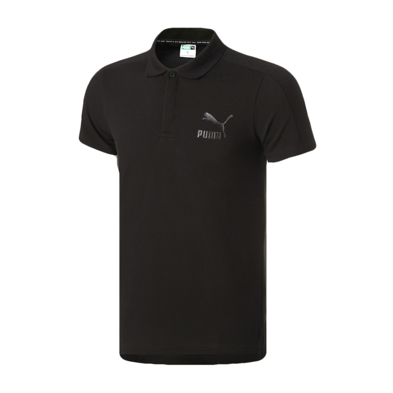 彪马PUMA男装运动服休闲翻领短袖POLO衫530015