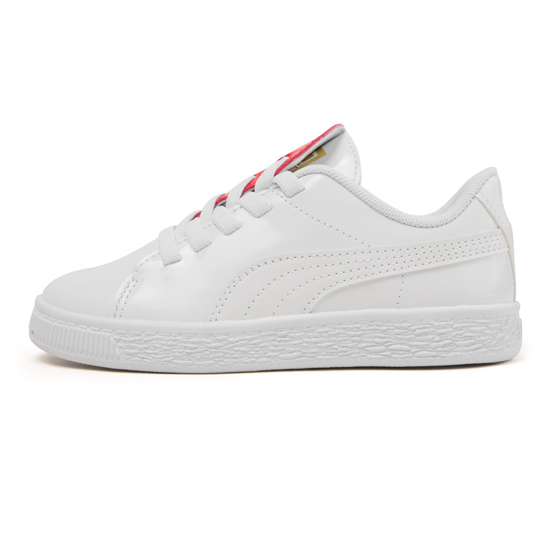 PUMA彪马 Basket Crush Patent 儿童运动休闲鞋 中童大童板鞋 369675