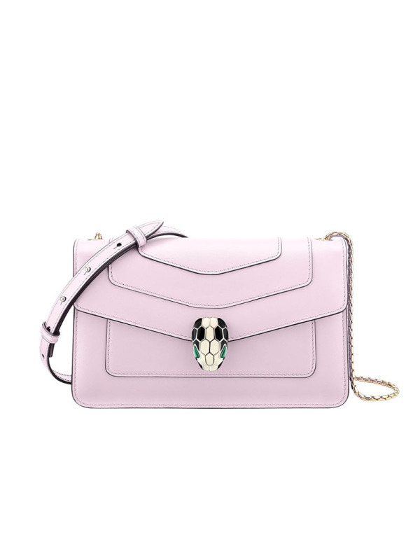 BVLGARI/宝格丽 SERPENTI FOREVER 单肩包 288715 玫瑰色