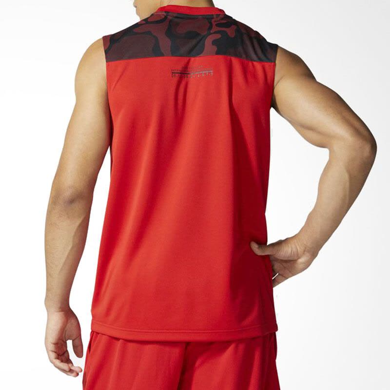 adidas阿迪达斯男装运动服篮球训练利拉德宽松透气圆领无袖背心CD6996图片