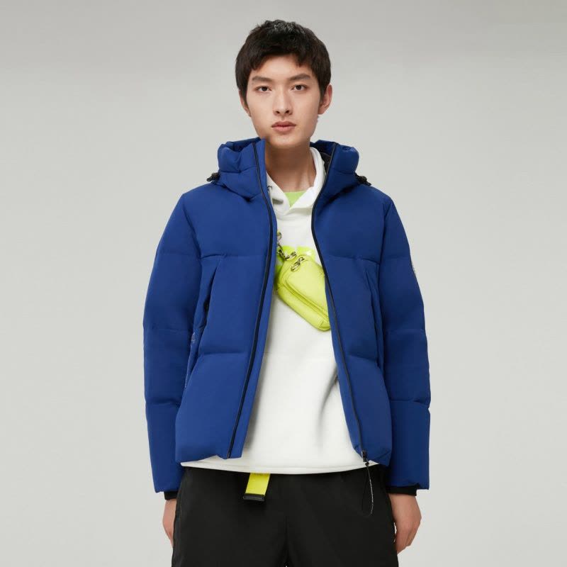 波司登2020新款连帽短款羽绒服青少年男士潮流冬装外套B00143003图片