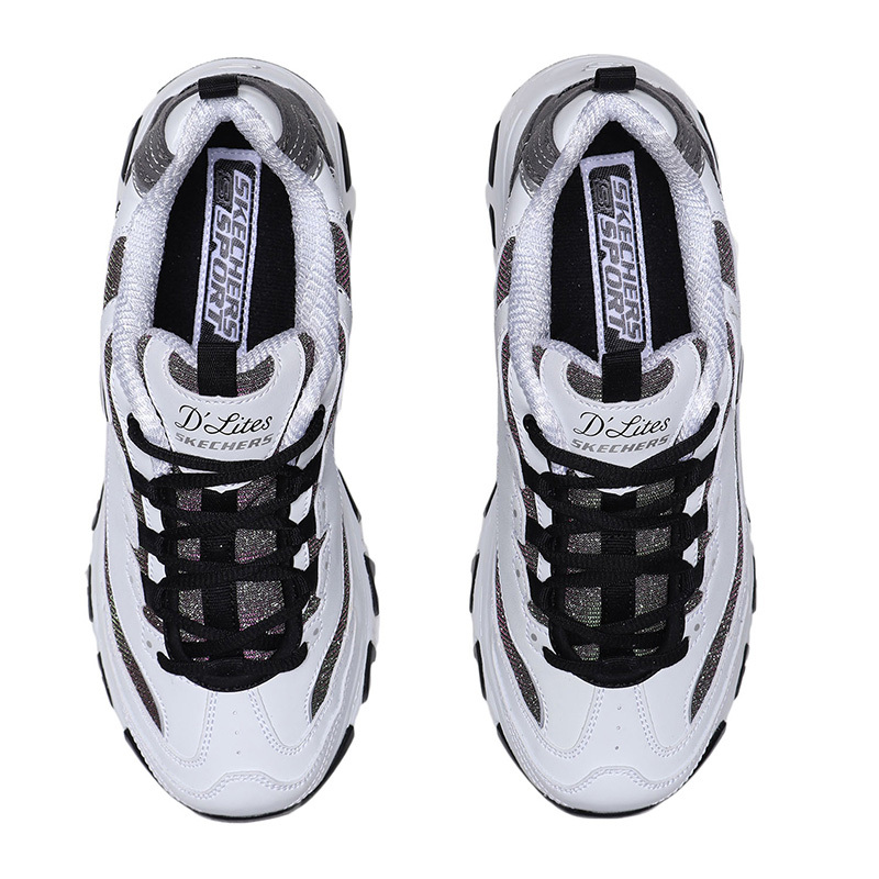 Skechers斯凯奇女鞋休闲鞋熊猫鞋复古时尚运动鞋99999958