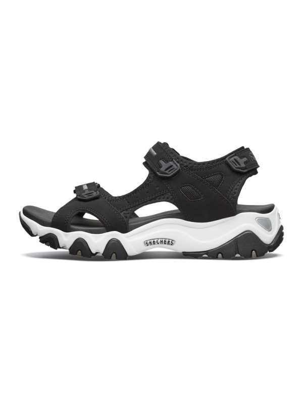 Skechers斯凯奇女鞋D’LITES凉鞋透气缓震厚底显高运动沙滩鞋32999