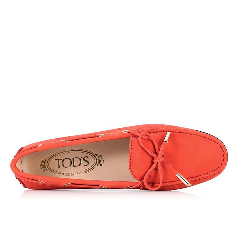 TODS/托德斯 女士GOMMA蝴蝶结经典豆豆鞋 XXW0LU05030图片