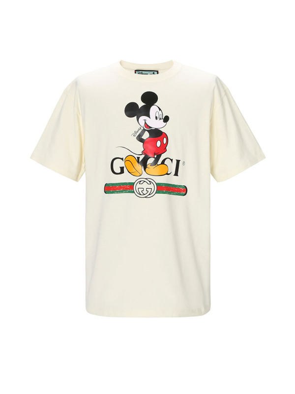 古驰GUCCI 米奇 T恤 米奇565806 男士T恤