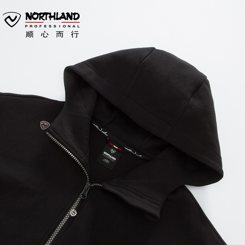 诺诗兰（NORTHLAND）运动户外女式休闲时尚连帽长袖卫衣GL082622