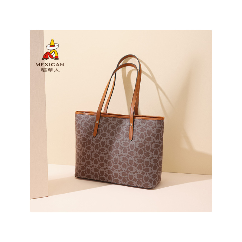 稻草人单肩包大容量女手提包气质女神百搭ins托特包韩版时尚女包