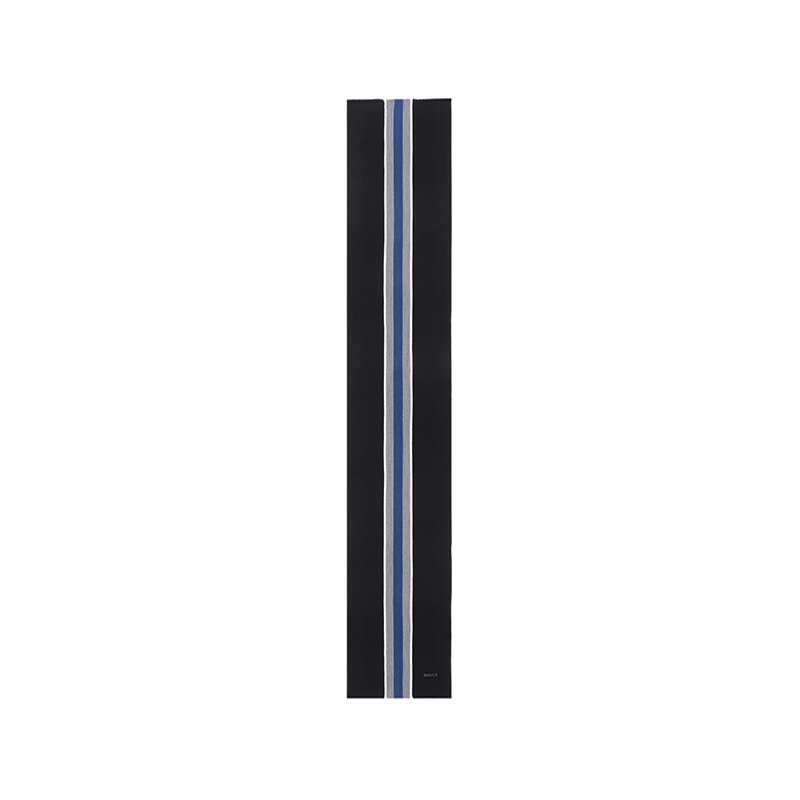 巴利 BALLY 奢侈品 男士羊毛保暖围巾M7CN467F 8J389