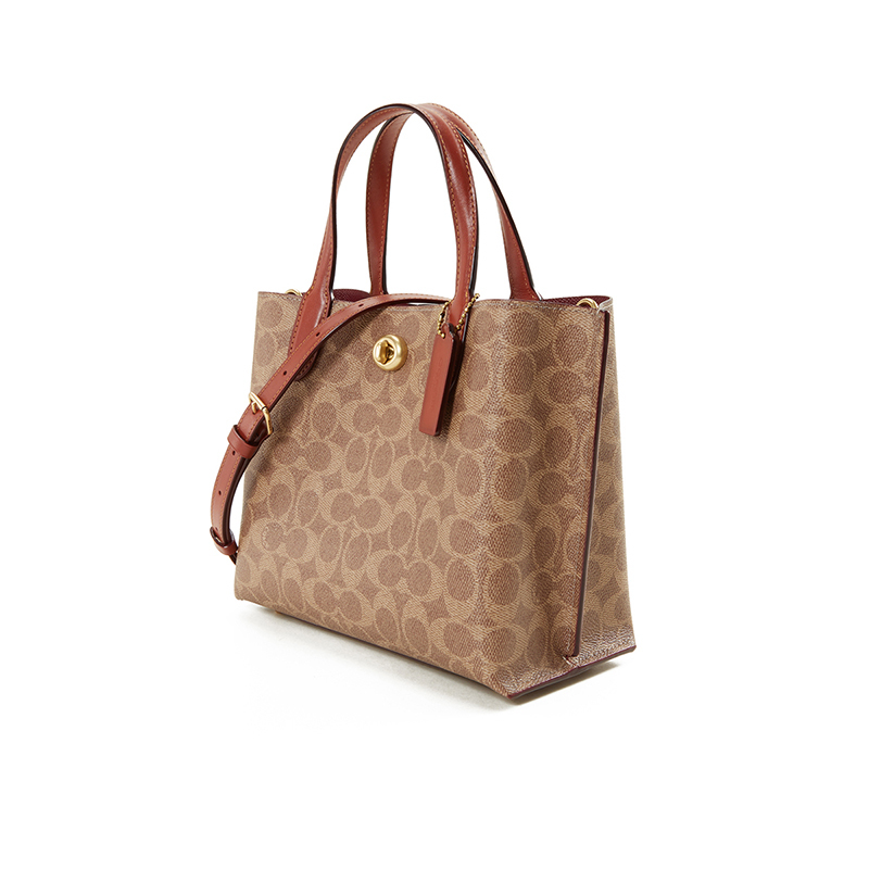 COACH蔻驰 WILLOW 24 托特包 C8456奢侈品女包