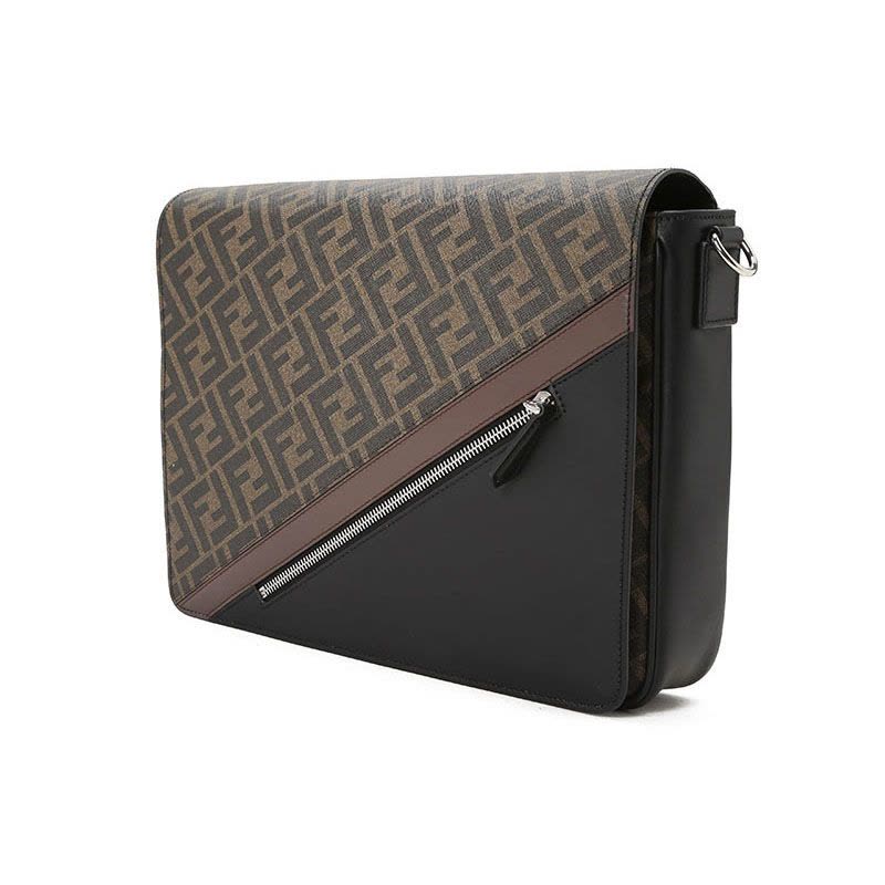 预售FENDI 芬迪 男士手拿包 FF标识老花款7VA521图片