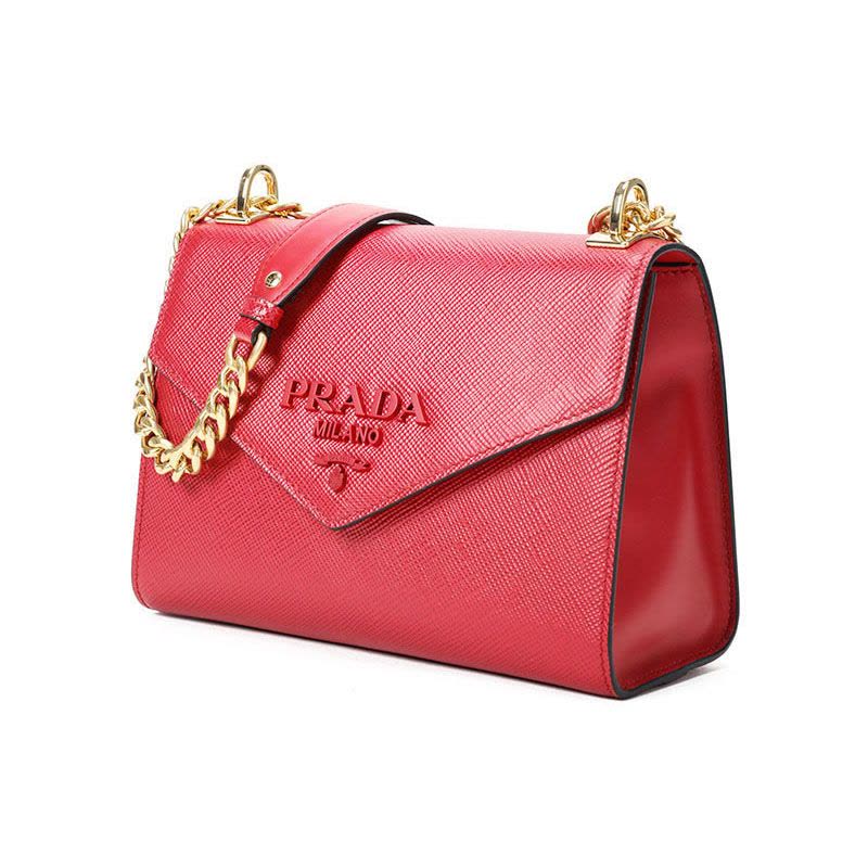 【预定】Prada Monochrome 单肩包 1BD127 OOO图片