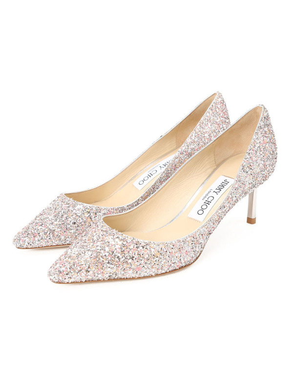 吉米·周JIMMY CHOO ROMY 亮面高跟鞋 60ROMY 60 女士低帮鞋