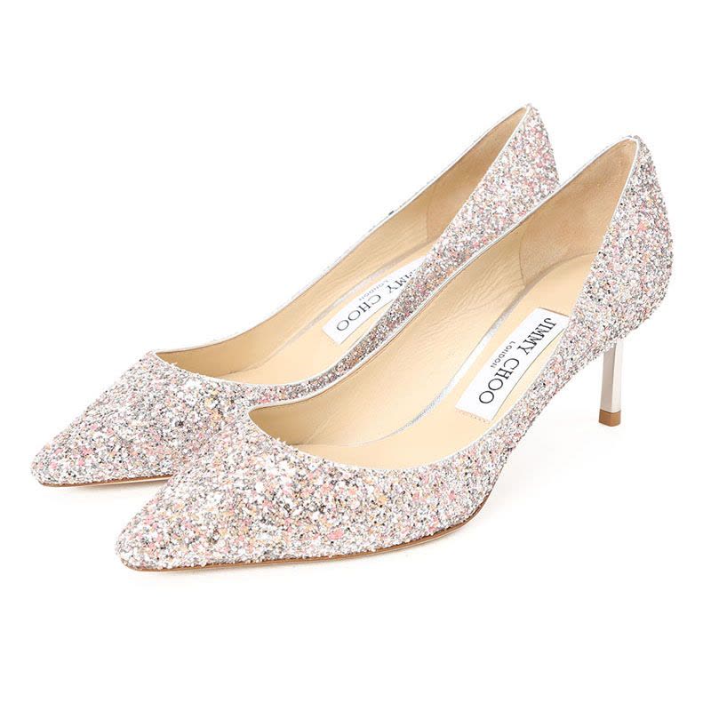吉米·周JIMMY CHOO ROMY 亮面高跟鞋 60ROMY 60 女士低帮鞋图片