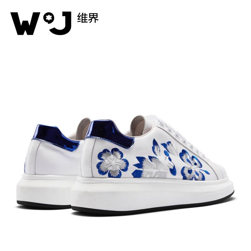 维界男鞋韩版新款时尚休闲鞋潮流运动个性厚底板鞋男嘻哈港风潮鞋图片