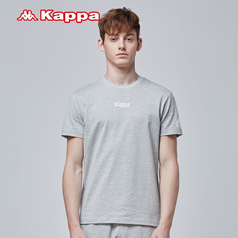 Kappa卡帕夏季男运动服潮流帅气柔软透气休闲T恤K0815TD67D图片