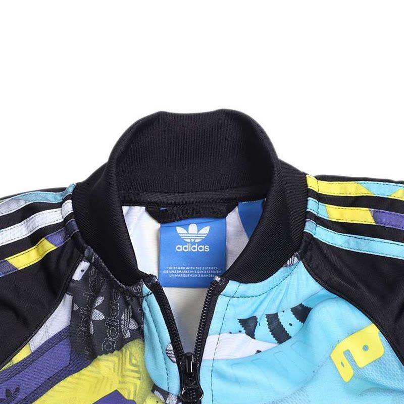 ADIDAS阿迪达斯男子上衣印花舒适修身休闲运动外套BK5924图片