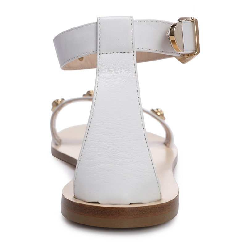 19ss新品 VERSACE 范思哲女士凉鞋美杜莎logo金属装饰