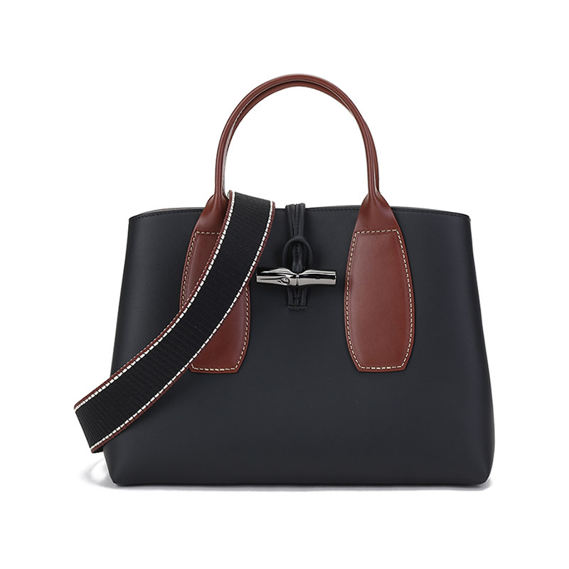 珑骧 LONGCHAMP 奢侈品 女士ROSEAU系列中号牛皮手提单肩斜挎包 10058 HXK