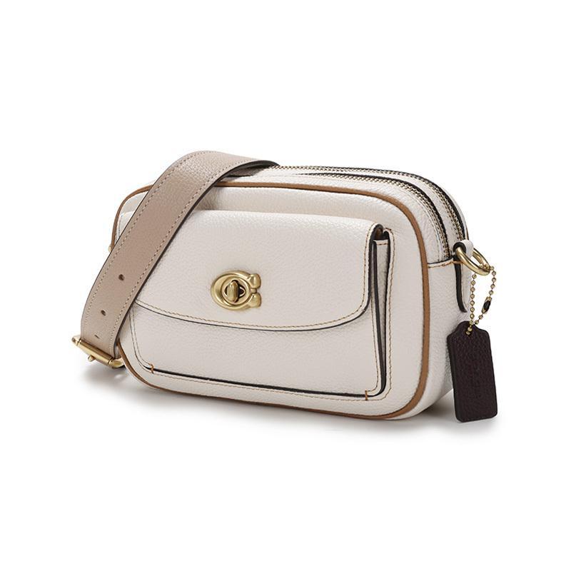 品牌直供coach蔻驰女士皮革willow单肩斜挎包相机包c0695