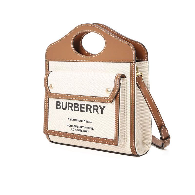 BURBERRY Pocketk 口袋包 帆布 手提包8014615图片