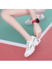 莱卡金顿真皮小白鞋女2019夏季新款韩版春款百搭学生透气休闲鞋平底白鞋女 6698