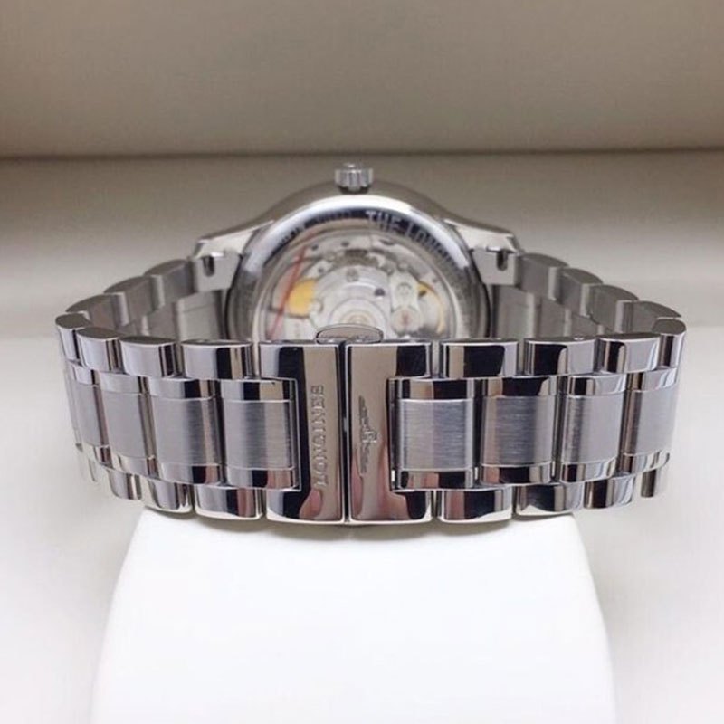 【预售款】浪琴(LONGINES)瑞士进口名匠系列时尚钢带腕表自动机械表男L2.631.4.70.6