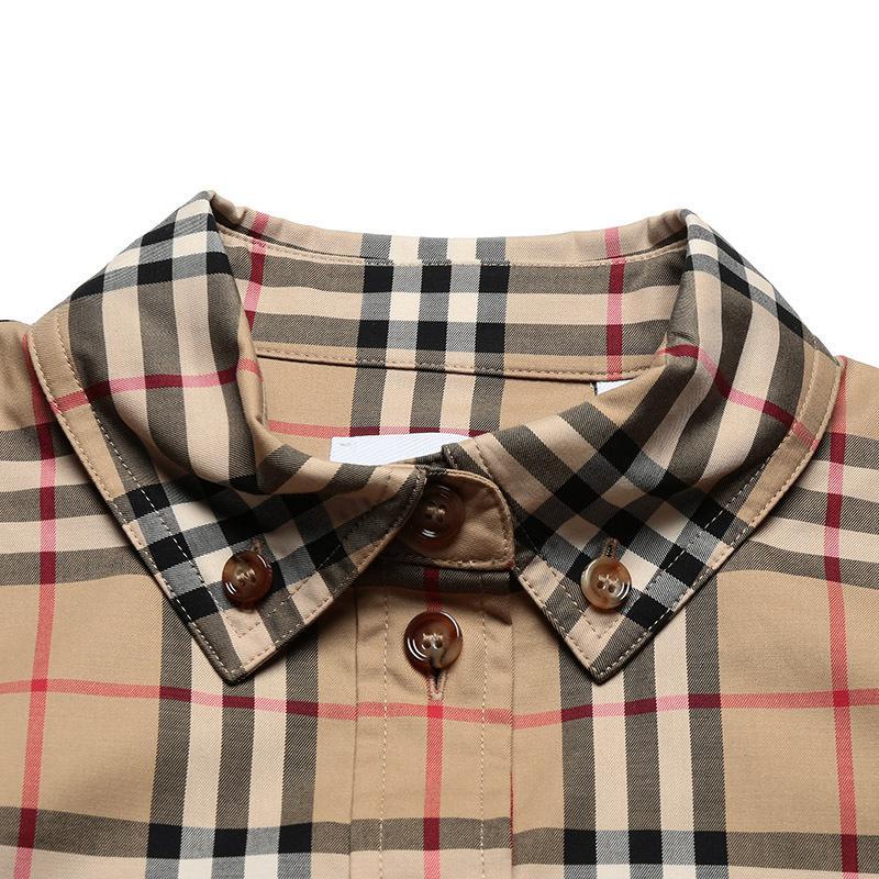 burberry博柏利女款棉质长袖衬衫80222841