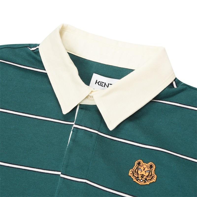 KENZO 高田贤三 男士 棉质宽松版短袖POLO衫冰川 FA6 5PO507 4SO