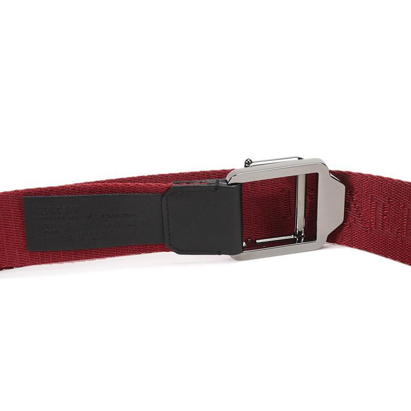 bally巴利男士织物双环扣式腰带connor35m