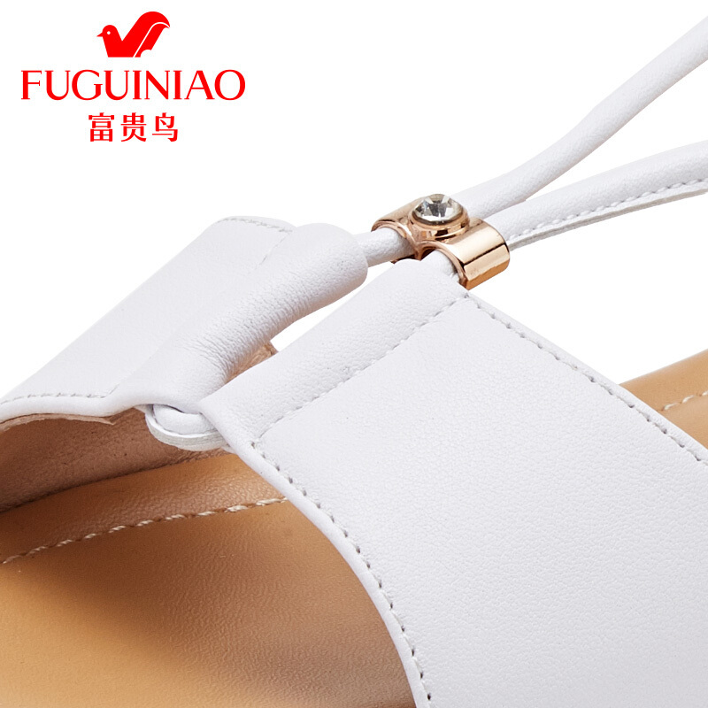 富贵鸟（FUGUINIAO）凉鞋女20182018新品透气休闲鞋韩版学生鞋