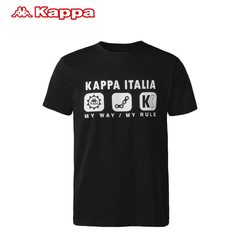 Kappa卡帕男子短袖T恤半袖圆领套头衫年夏季|K0815TD74D图片