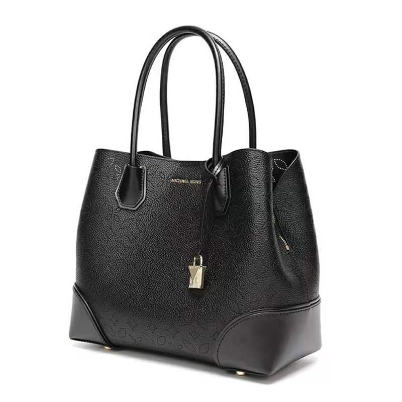 MICHAEL KORS MERCER 通勤手拎包 暗纹印花 粒面皮 30H8GZ5T6T图片
