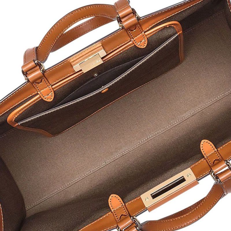 预定 FENDI芬迪 PEEKABOO X-TOTE LARGE手拎包 8BH375图片