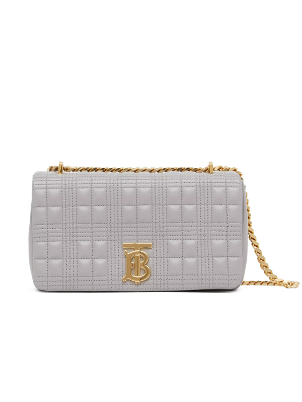 BURBERRY/博柏利 Lola - 绗缝羔羊皮萝纳包 小号 23*6*13CM