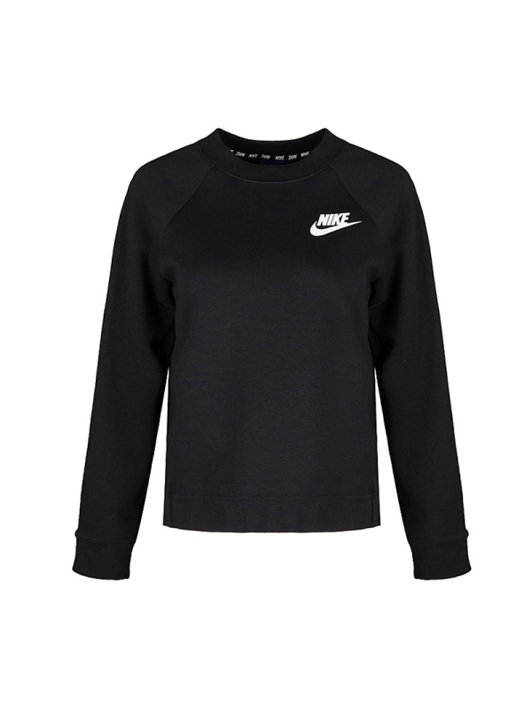 Nike耐克 女装 2018新款运动休闲圆领卫衣套头衫-885368-010