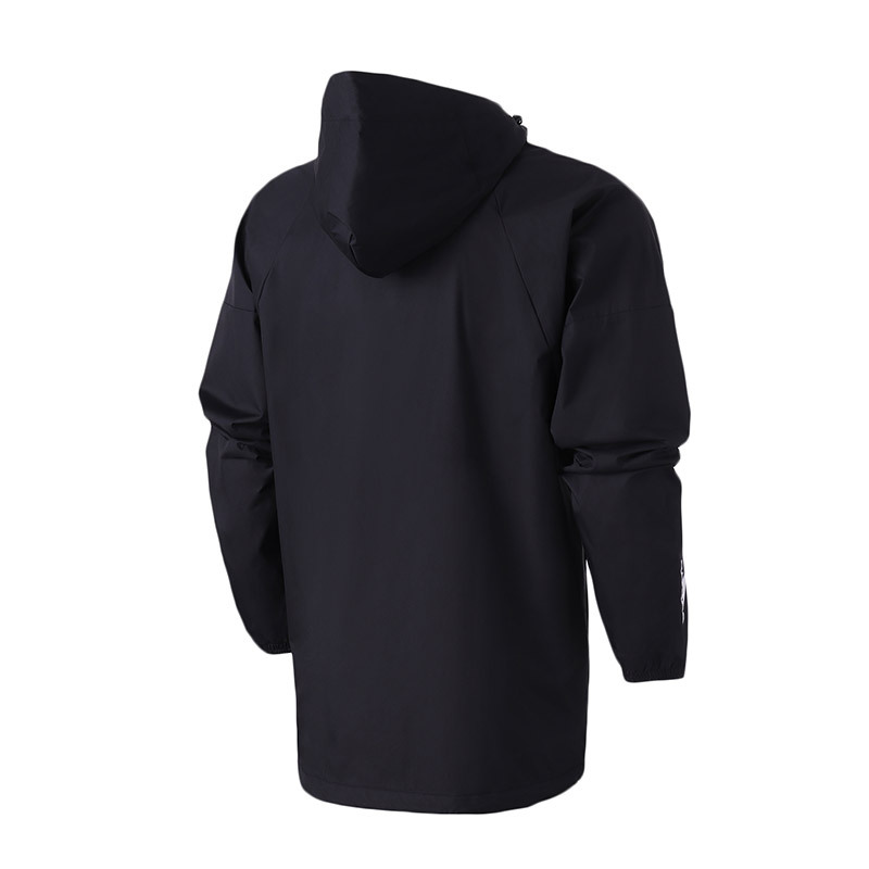 【自营】adidas男服外套夹克WND防风跑步休闲运动服DZ0052 L DZ0052黑色