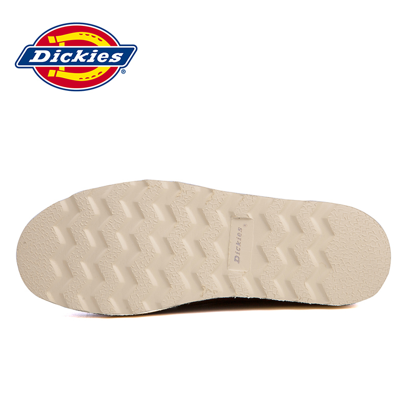 Dickies男鞋秋冬新款欧美风工装靴潮鞋圆头男士真皮马丁鞋厚底工装鞋短靴子