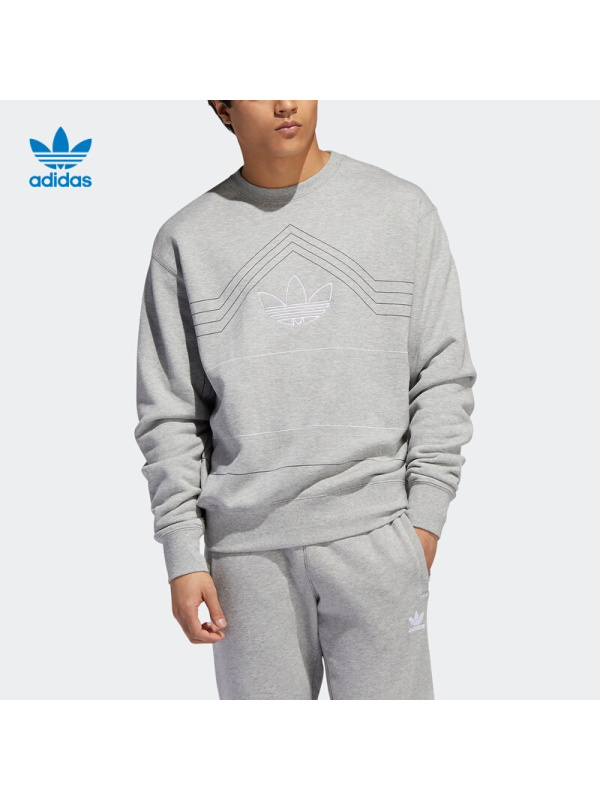 ADIDAS ORIGINALS(阿迪经典)RIVALRY CREW冬季男子卫衣EJ7110