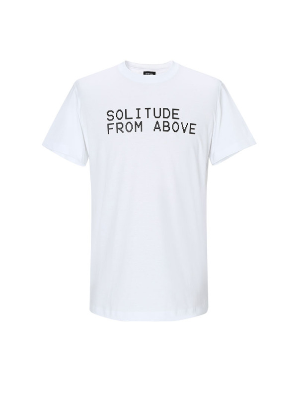 迪赛DIESEL 男士T恤 图型印花棉质00SDP0