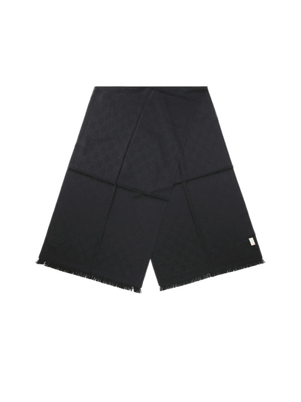 古驰GUCCI 围巾 小G双G印花款133483 男女同款围巾