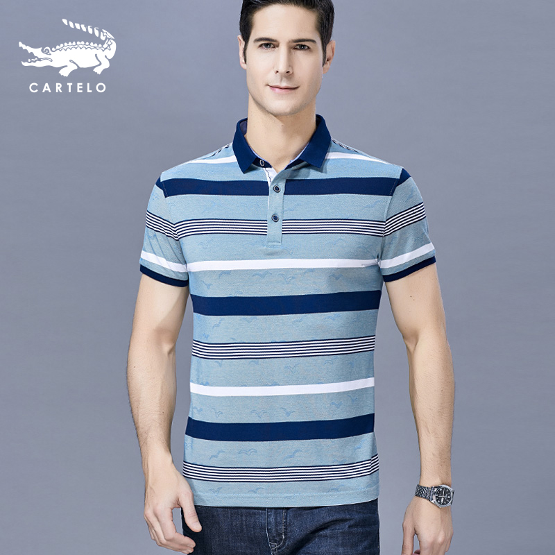 卡帝乐鳄鱼cartelo男士t恤