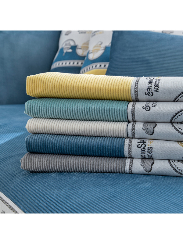 Ceba沙发垫四季通用北欧简约现代防滑坐垫轻奢风套罩扶手靠背巾全盖布