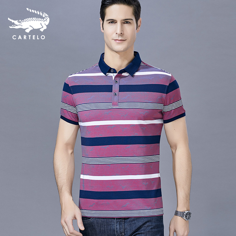 卡帝乐鳄鱼cartelo男士t恤