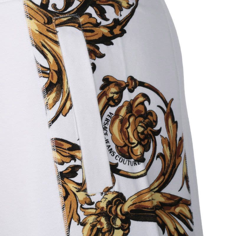 范思哲 VERSACE JEANS COUTURE 男士棉质运动裤短裤72GAD3C9 FS019图片