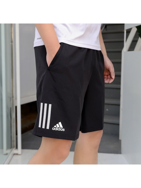 Adidas阿迪达斯短裤男裤2021新款运动裤健身训练休闲五分裤DU0874