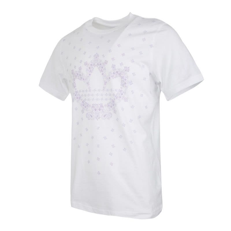 adidas阿迪三叶2019男子BANDANA TREFOIL圆领短T恤DX3651图片