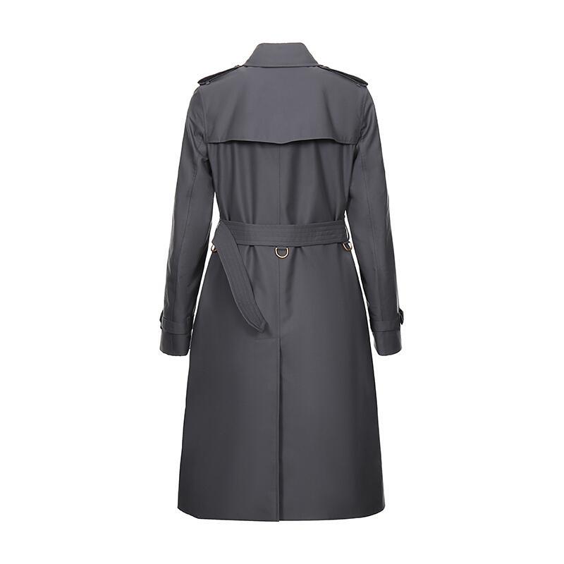 burberry 博柏利 女士棉质肯辛顿版型长款heritage trench风衣