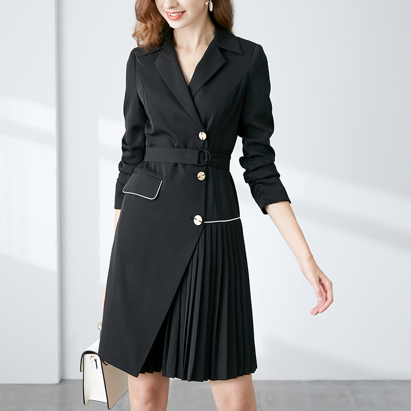 晚白onebuye连衣裙