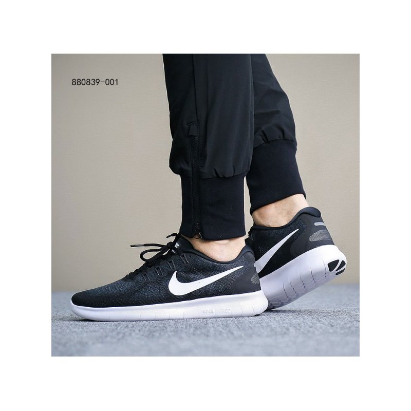 NIKE耐克男鞋秋季free5.0赤足运动鞋透气跑步鞋880839-001