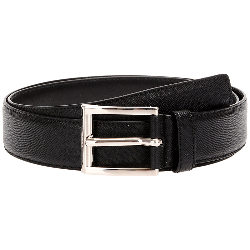 prada 普拉达 男士牛皮针扣式皮带腰带 2cc009 053